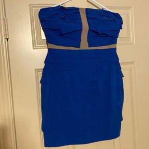 Gianni Bini blue mini dress. Size M.